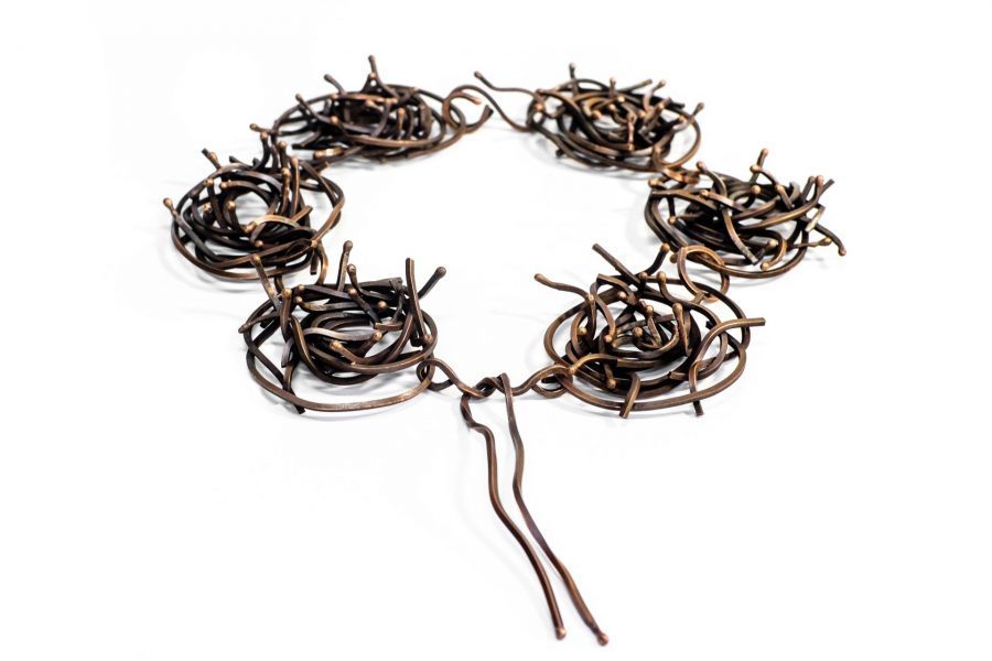 Uniform V, Necklace, 2017, Copper