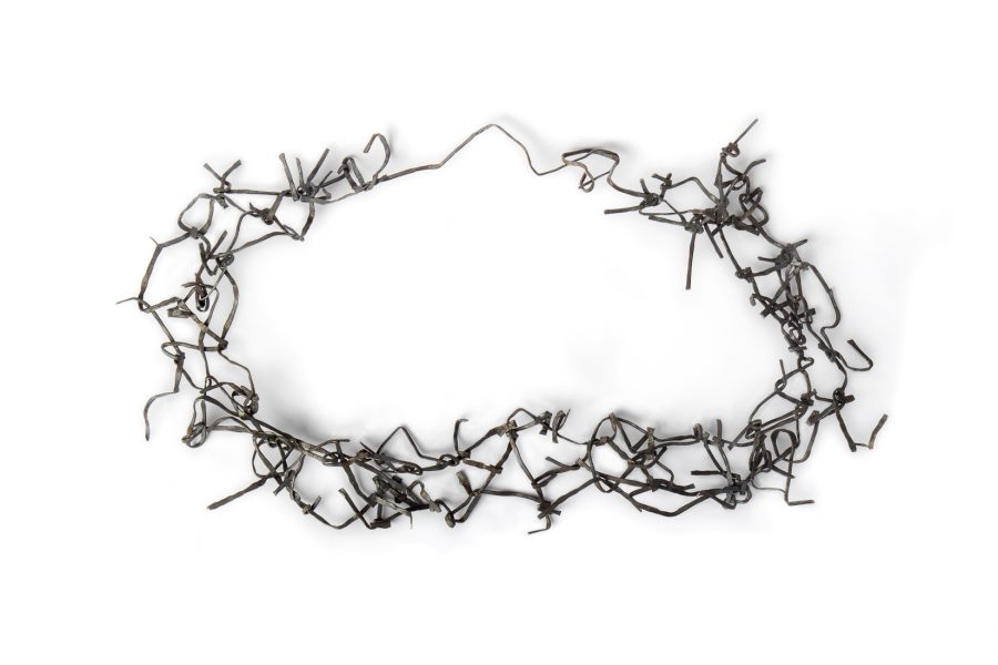 Erieben (Experience), Necklace, 2019, Steel