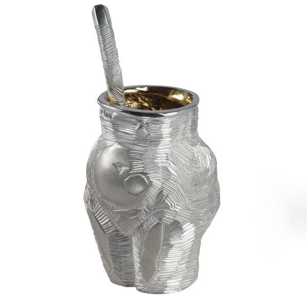 Salary Salt Cellar, 2019, object; gold-plated silver