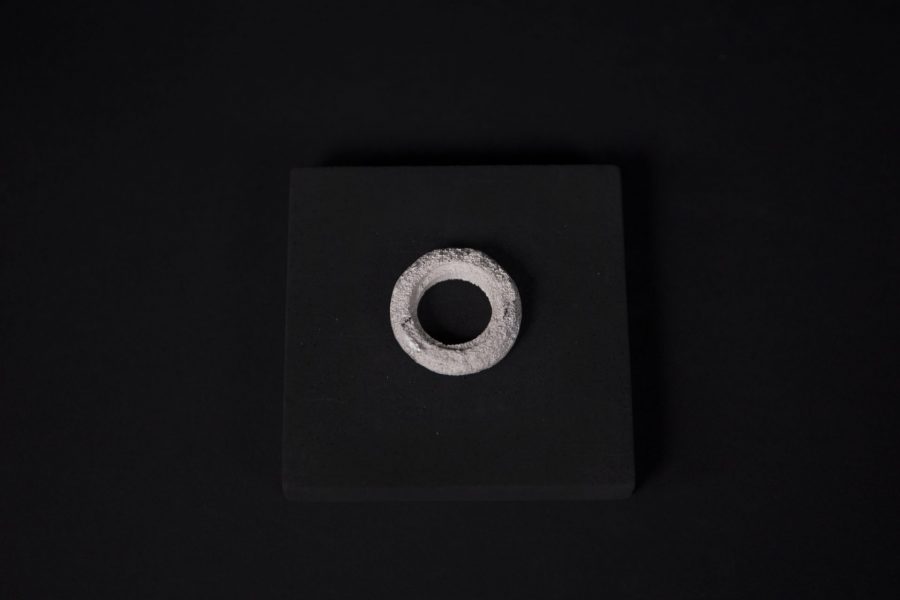 Rings of Dust, Ring, 2019, Silver Dust
